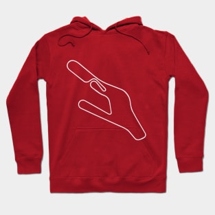 Autodromo Vallelunga Piero Taruffi [outline] Hoodie